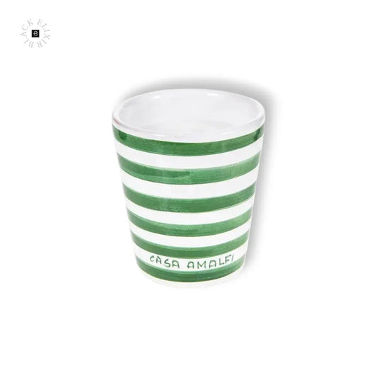 CASA AMALFI APERITIVO IN AMALFI HAND PAINTED CANDLE - Spritz Di Frutta - BLACK ELIXIR - Maison de Parfum