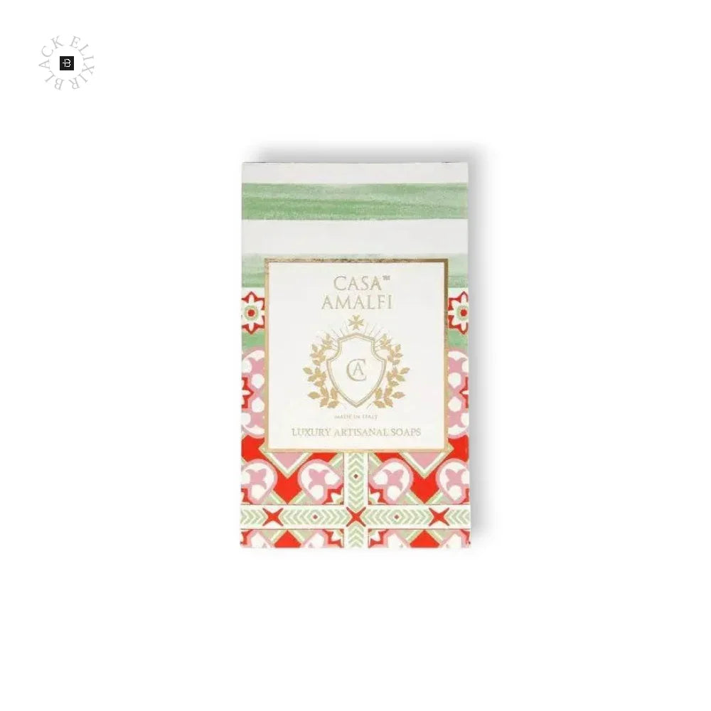 CASA AMALFI APERITIVO IN AMALFI 3 SOAP SET - BLACK ELIXIR - Maison de Parfum
