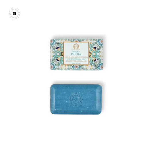 CASA AMALFI ACQUA DI ISCHIA BODY SOAP - Jasmin & Sea Salt - BLACK ELIXIR - Maison de Parfum