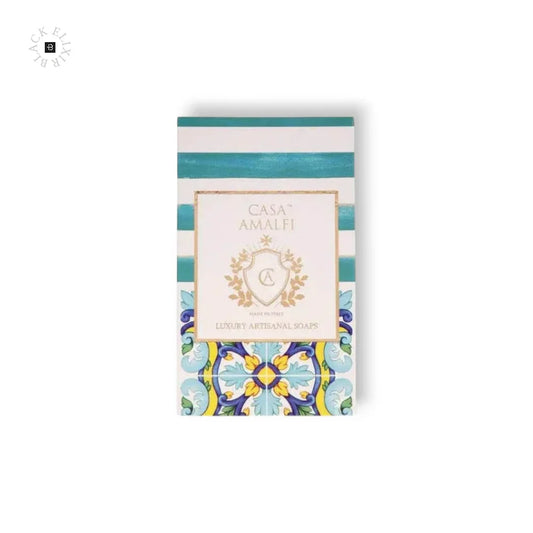 CASA AMALFI SAILING IL MEDITERANNEO 3 SOAP SET - BLACK ELIXIR - Maison de Parfum