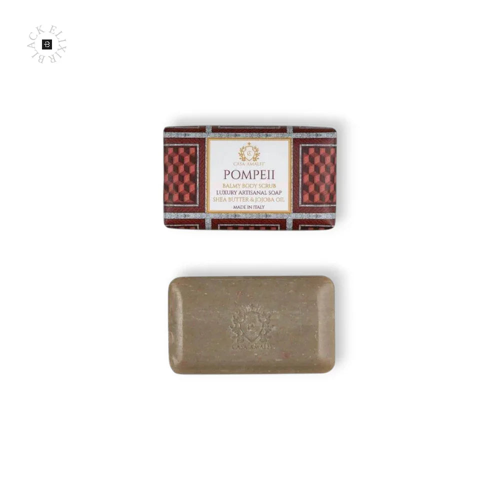 CASA AMALFI POMPEII BODY SCRUB - BLACK ELIXIR - Maison de Parfum