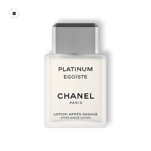CHANEL PLATINUM ÉGOÏSTE AFTER SHAVE LOTION - BLACK ELIXIR - Maison de Parfum