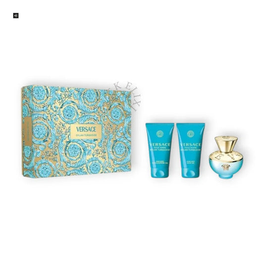 Versace Femme Dylan Turquoise Eau de Toilette Set 50 ml - BLACK ELIXIR - Maison de Parfum