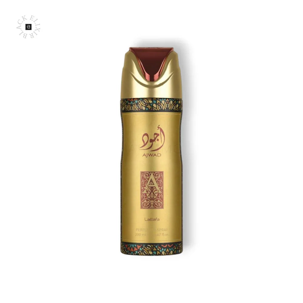 Lattafa Ajwad Deo Spray - BLACK ELIXIR - Maison de Parfum