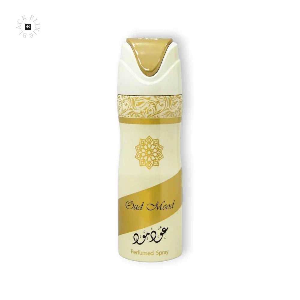 Lattafa Oud Mood Deo Spray - BLACK ELIXIR - Maison de Parfum