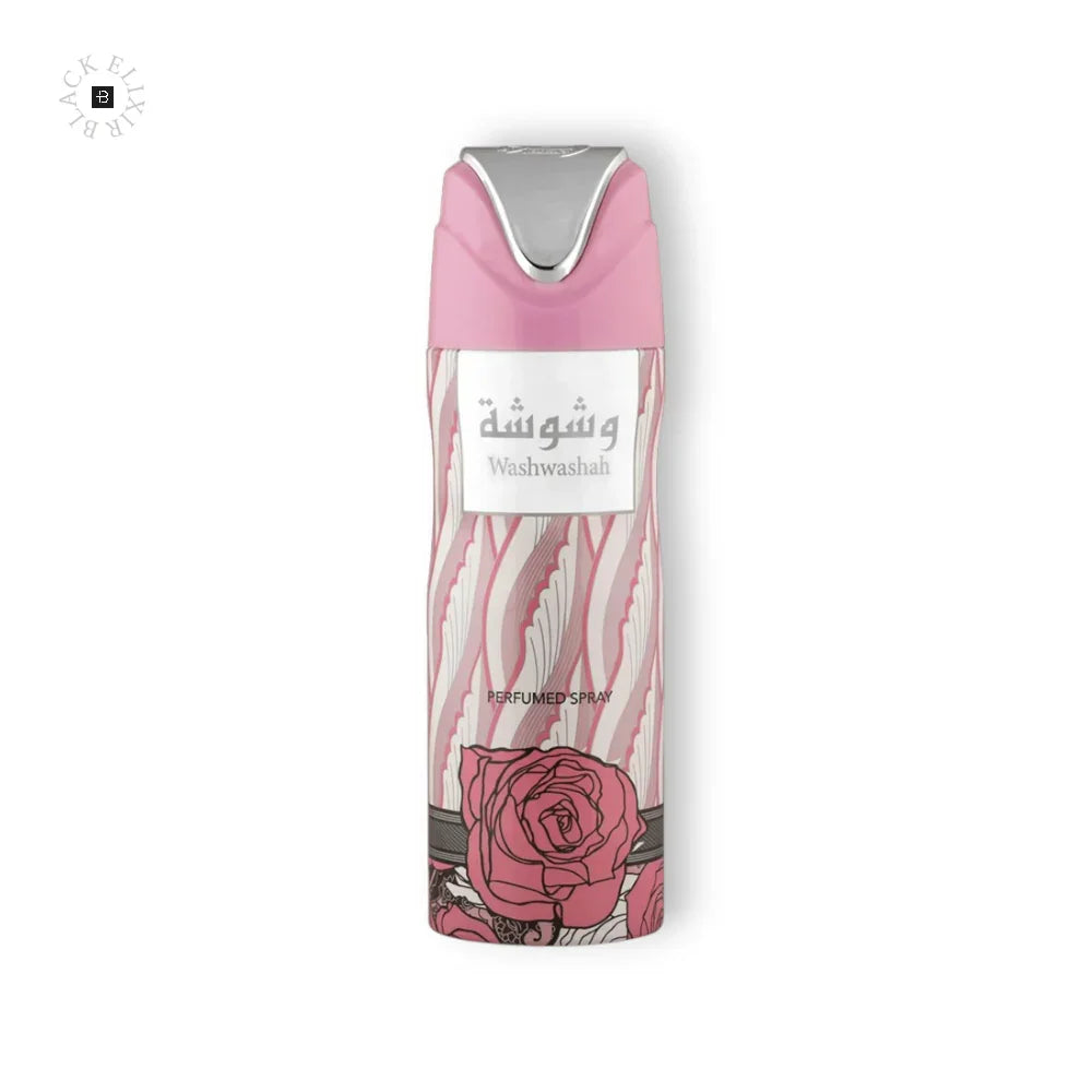 Lattafa Washwasha Deo Spray - BLACK ELIXIR - Maison de Parfum
