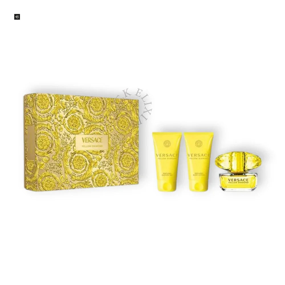 Versace Yellow Diamond Eau de Toilette Set 50 ml