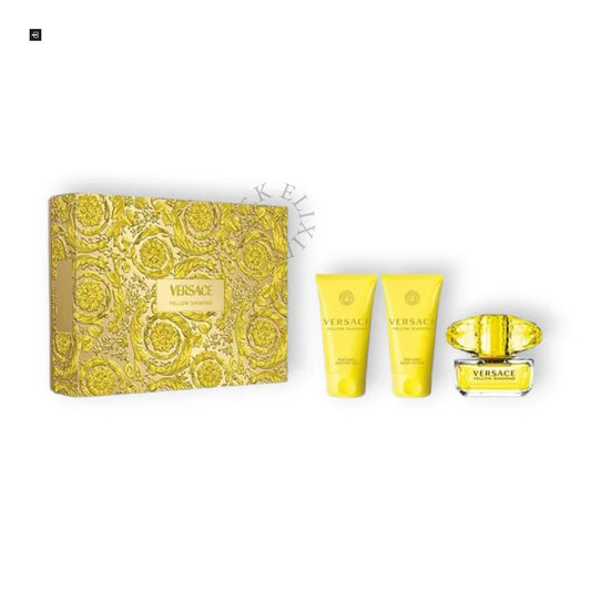 Versace Yellow Diamond Eau de Toilette Set 50 ml - BLACK ELIXIR - Maison de Parfum