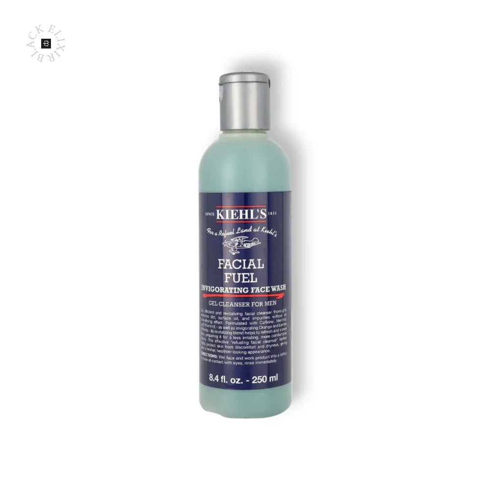 Kiehl’s for Men Facial Fuel Face Wash - BLACK ELIXIR - Maison de Parfum