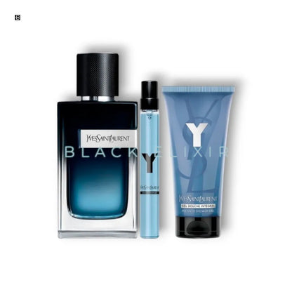 YSL Y Eau de Parfum Set 100 ml - BLACK ELIXIR - Maison de Parfum