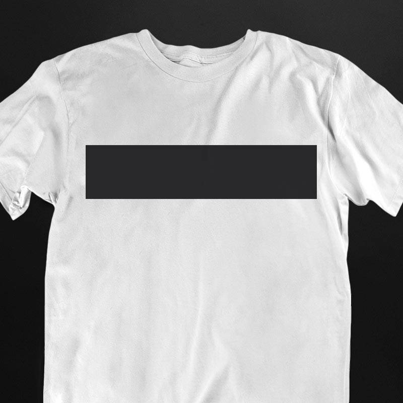 Censored / Zensiert T-Shirt (schwarz oder weiß / unisex)